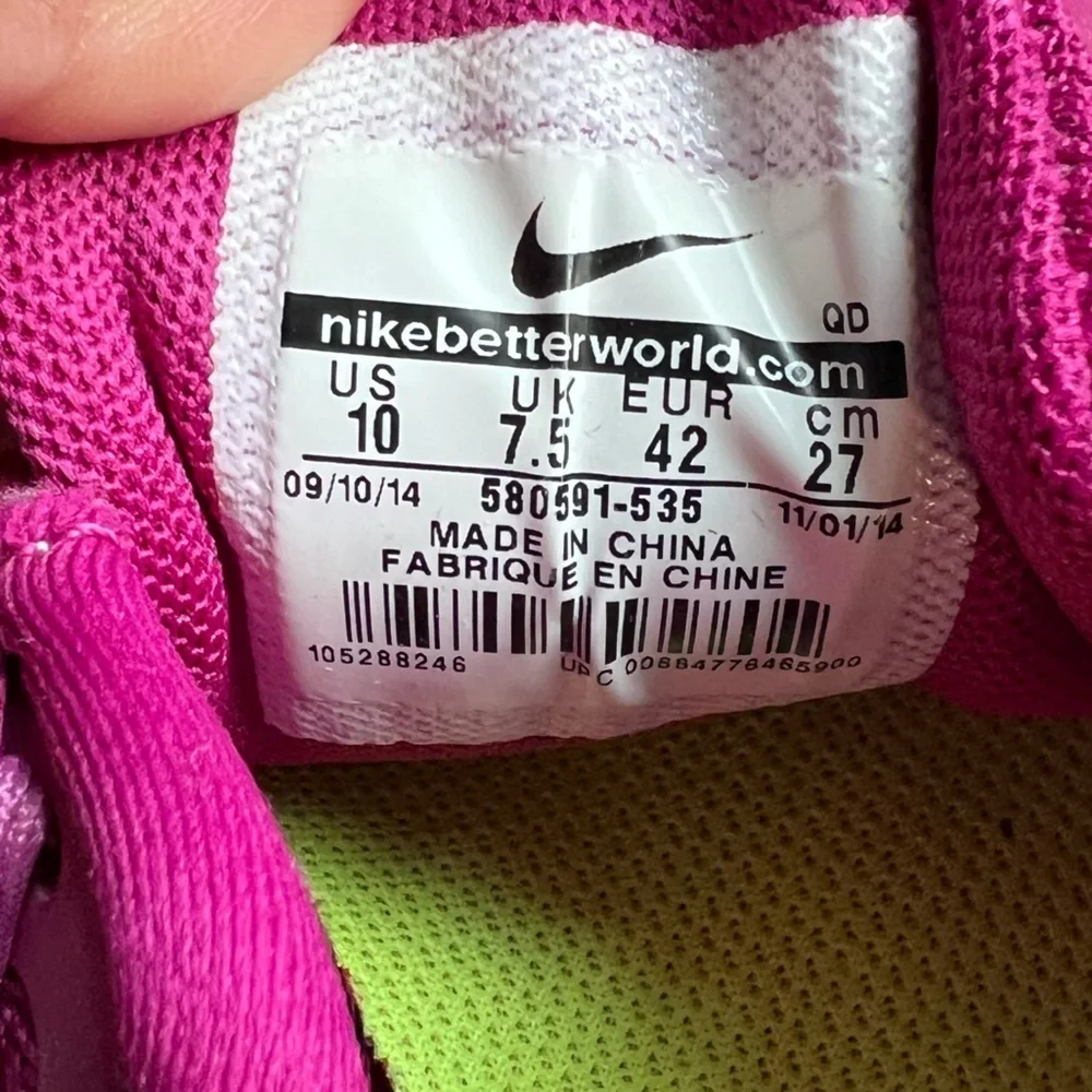 Women’s Pink Nike Free